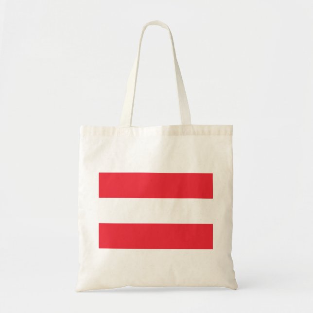 Bolsa Tote Bandeira Austríaca (Áustria) (Frente)