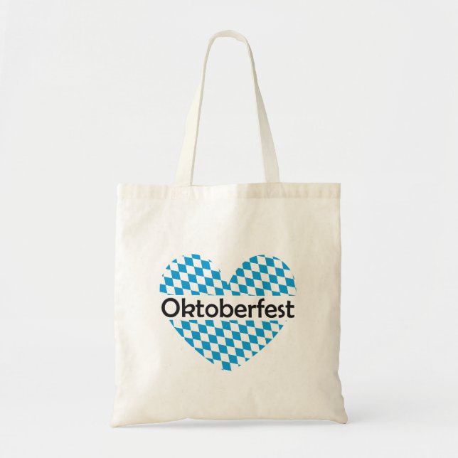 Bolsa Tote Bandeira bávara | Oktoberfest (Frente)