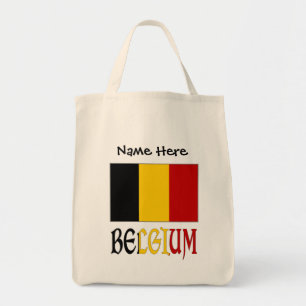 Bolsa Tote Bandeira Belga Personalizada