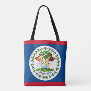 Bolsa Tote Bandeira Belizenha, Bandeira de Belize