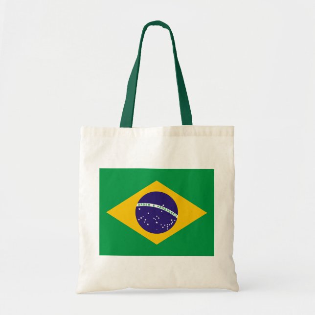 Bolsa Tote Bandeira brasileira (Frente)