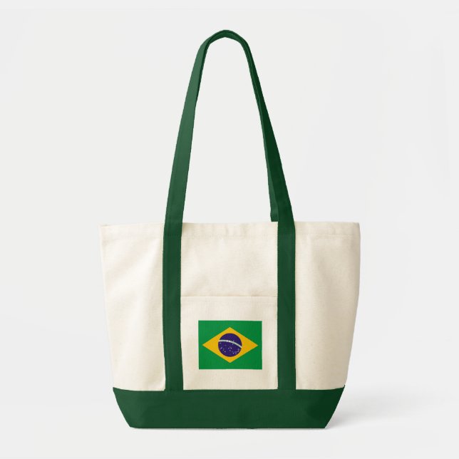 Bolsa Tote Bandeira brasileira (Frente)