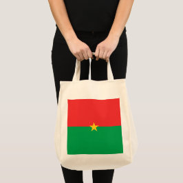 Bolsa Tote Bandeira Burkina Faso