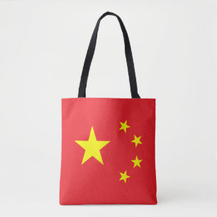 Bolsa Tote Bandeira Chinesa