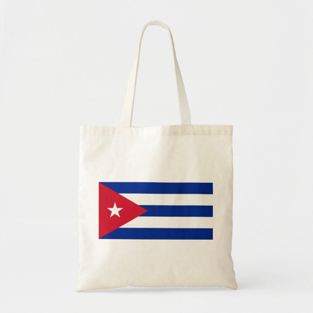 Bolsa Tote Bandeira Cuba (Frente)