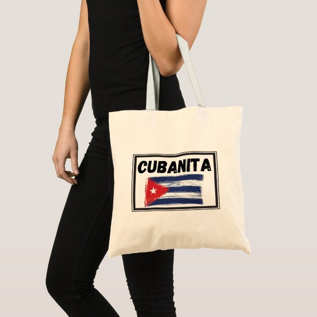 Bolsa Tote Bandeira Cubanita (Frente (produto))