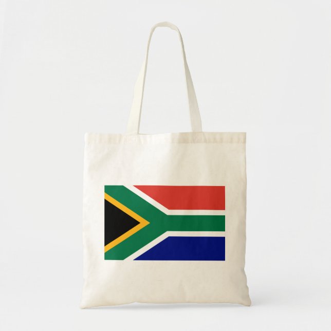 Bolsa Tote Bandeira da África do Sul (Frente)