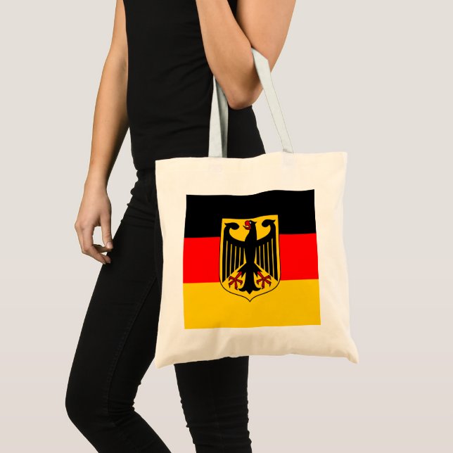 Bolsa Tote Bandeira da Alemanha (Frente (produto))