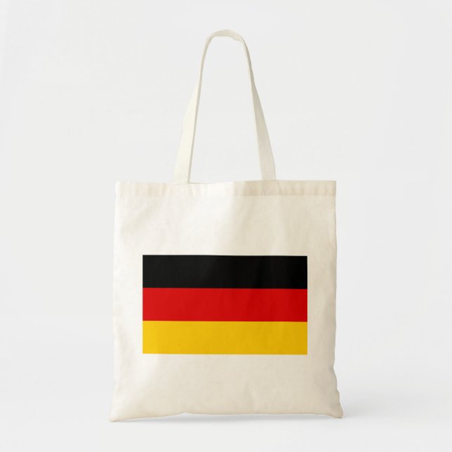 Bolsa Tote Bandeira da Alemanha (Frente)