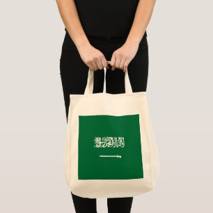 Bolsa Tote Bandeira da Arábia Saudita