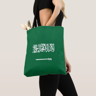 Bolsa Tote Bandeira da Arábia Saudita