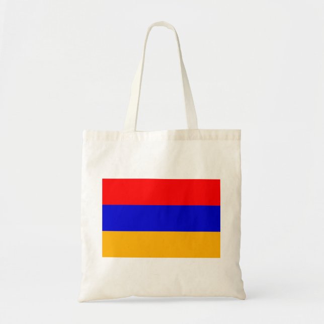 Bolsa Tote Bandeira da Armênia (Frente)