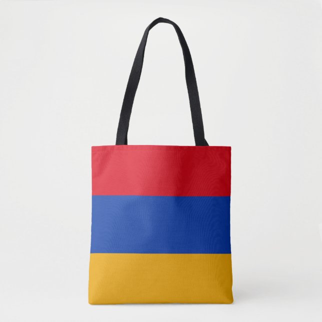 Bolsa Tote Bandeira da Armênia (Frente)