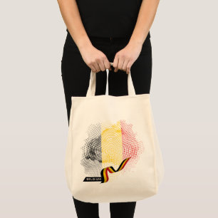 Bolsa Tote bandeira da Bélgica