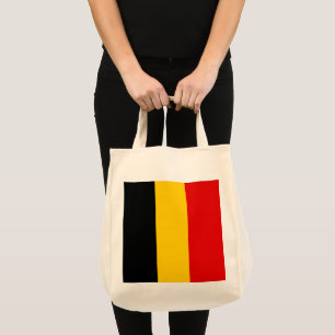 Bolsa Tote Bandeira da Bélgica