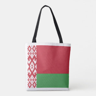 Bolsa Tote Bandeira da Bielorrússia, Bandeira Bielorrussa