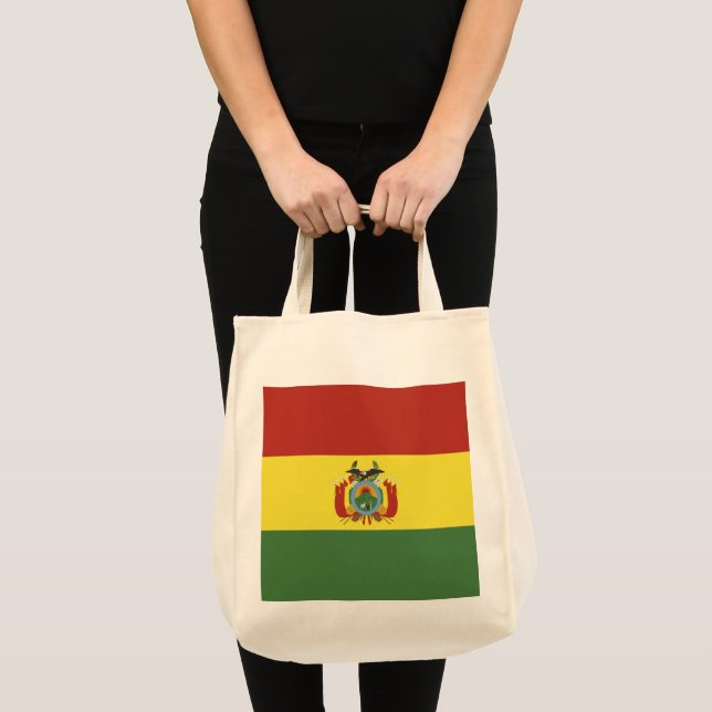 Bolsa Tote Bandeira da Bolívia (Frente (produto))