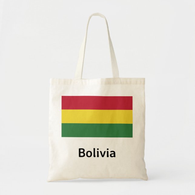Bolsa Tote Bandeira da Bolívia (Frente)