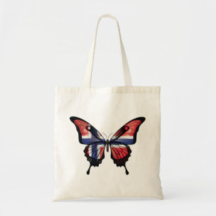 Bolsa Tote Bandeira da Borboleta-do-Anterior-da-Noruega