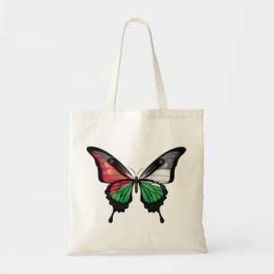 Bolsa Tote Bandeira da Borboleta dos Swallowtail da Palestina
