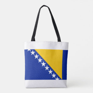 Bolsa Tote Bandeira da Bósnia, Bandeira da Bósnia e Herzegovi