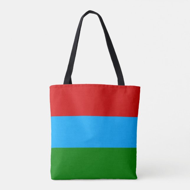 Bolsa Tote Bandeira da Carélia (Verso)