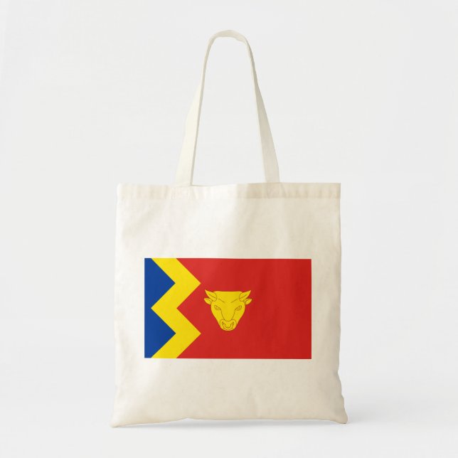 Bolsa Tote Bandeira da Cidade de Birmingham (Frente)