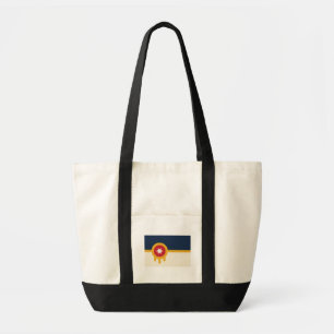 Bolsa Tote Bandeira da cidade de Tulsa, estado de Oklahoma