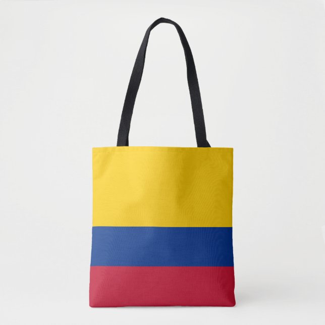 Bolsa Tote Bandeira da Colômbia (Frente)