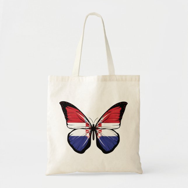 Bolsa Tote Bandeira da Croácia (Frente)