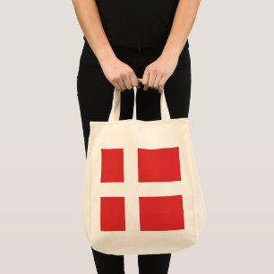 Bolsa Tote bandeira da Dinamarca