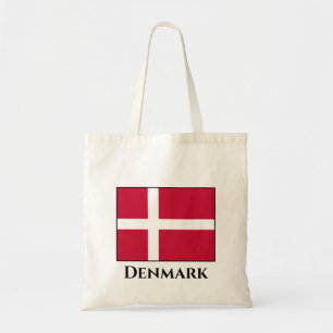 Bolsa Tote Bandeira da Dinamarca (dinamarquesa)
