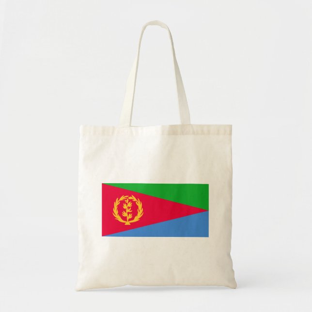 Bolsa Tote Bandeira da Eritreia (Frente)