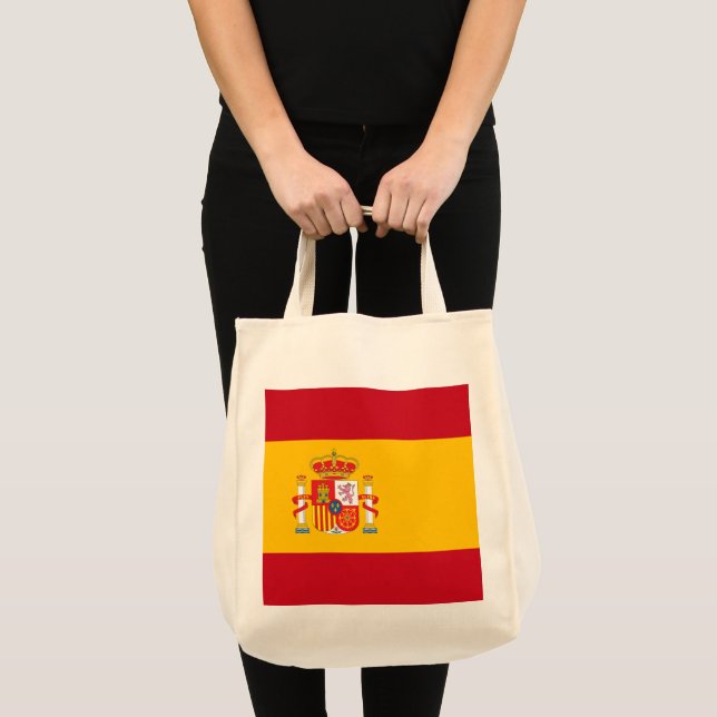 Bolsa Tote bandeira da Espanha (Frente (produto))