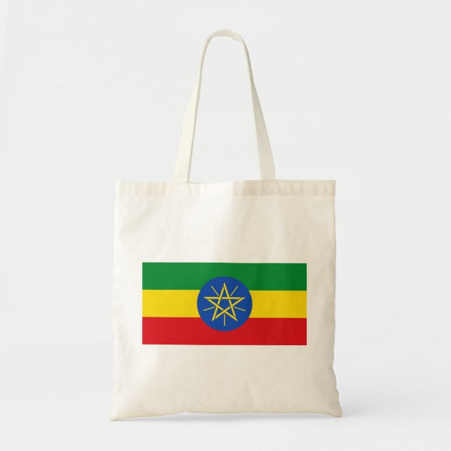 Bolsa Tote Bandeira da Etiópia (Frente)