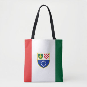 Bolsa Tote Bandeira da Federação da Bósnia e Herzegovina