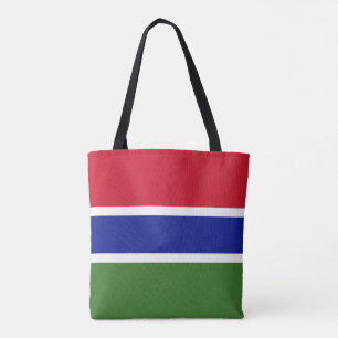 Bolsa Tote Bandeira da Gâmbia