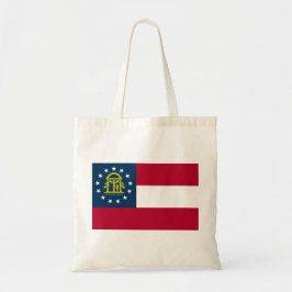 Bolsa Tote Bandeira da Geórgia (Estado dos EUA)