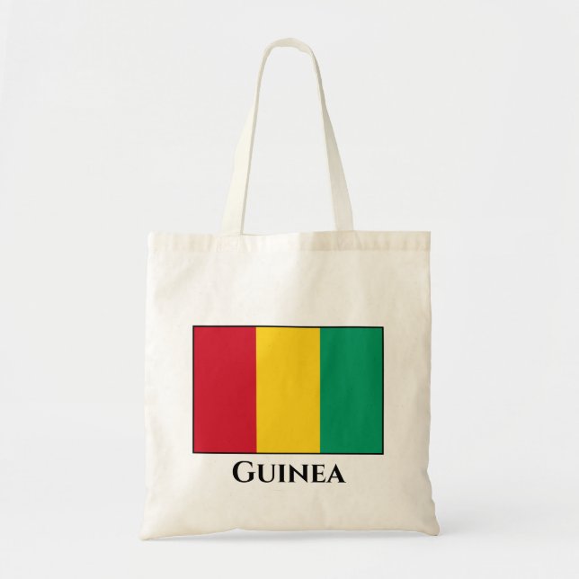 Bolsa Tote Bandeira da Guiné (Frente)