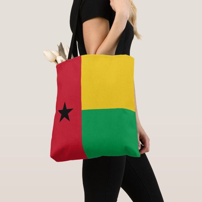 Bolsa Tote Bandeira da Guiné-Bissau (Close Up)