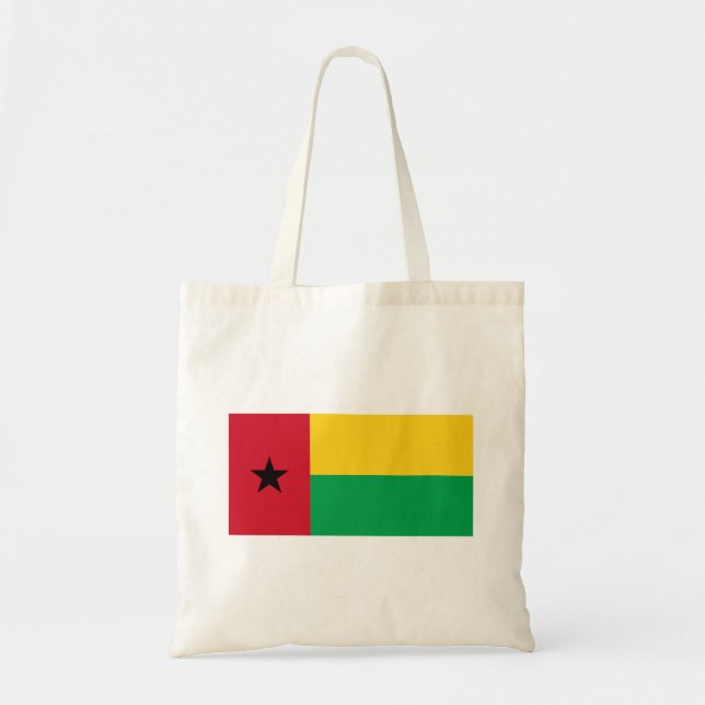 Bolsa Tote Bandeira da Guiné-Bissau (Frente)