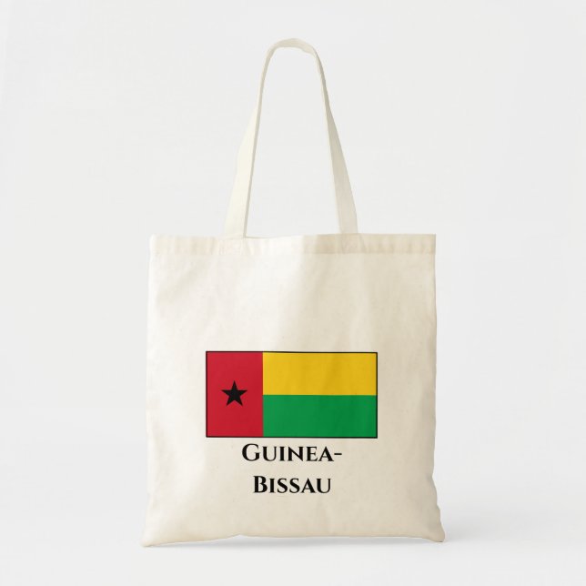 Bolsa Tote Bandeira da Guiné-Bissau (Frente)