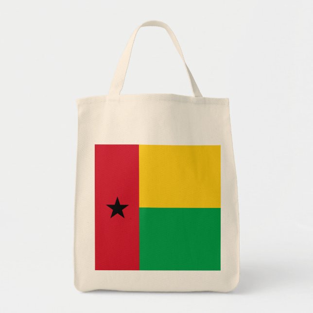 Bolsa Tote Bandeira da Guiné-Bissau (Frente)
