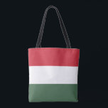 Bolsa Tote Bandeira da Hungria<br><div class="desc">Bandeira Patriótica da Hungria.</div>