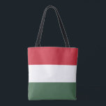 Bolsa Tote Bandeira da Hungria<br><div class="desc">Bandeira Patriótica da Hungria.</div>