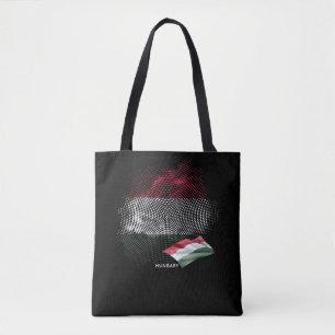 Bolsa Tote bandeira da Hungria