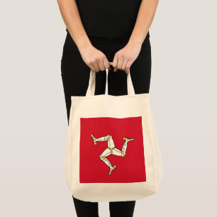 Bolsa Tote Bandeira da Ilha de Man