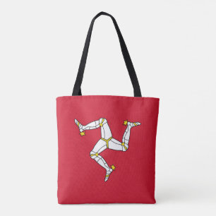 Bolsa Tote Bandeira da Ilha de Man