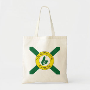Bolsa Tote Bandeira da Ilha do Cabo Bretanha (não oficial),
