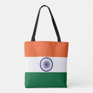 Bolsa Tote Bandeira da Índia